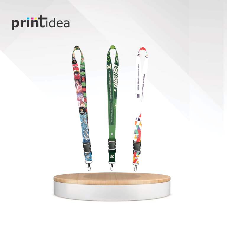 Lanyard Custom ID Card Custom Tali ID Card Cetak Lanyard Bahan Tissu ID Card Perusahaan
